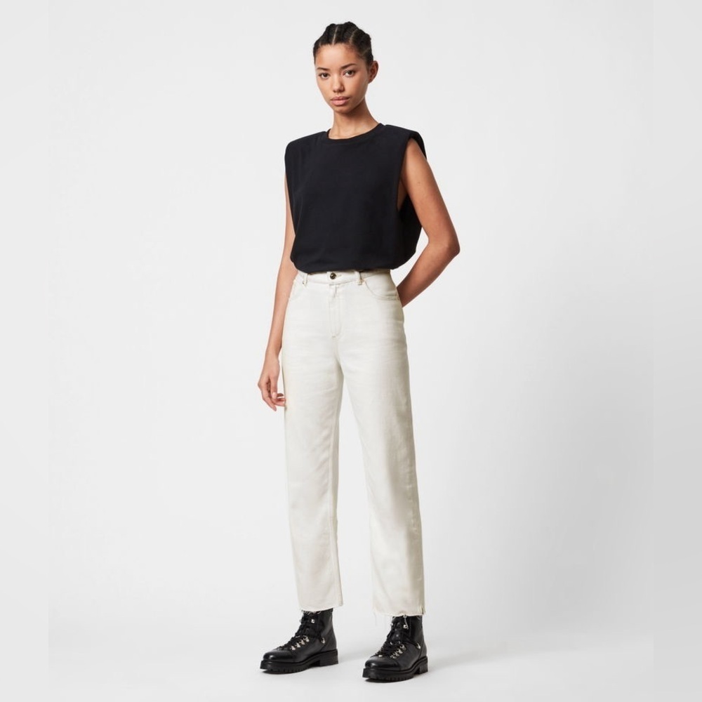 All Saints Cali High-Rise Straight Jeans
